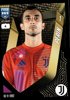 Mattia Perin Juventus FC samolepka Panini FIFA 365 2025 #241