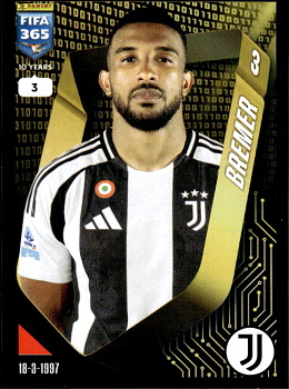 Bremer Juventus FC samolepka Panini FIFA 365 2025 #243