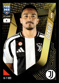 Danilo Juventus FC samolepka Panini FIFA 365 2025 #245