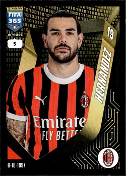 Theo Hernandez A.C. Milan samolepka Panini FIFA 365 2025 #262