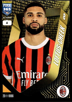 Ruben Loftus-Cheek A.C. Milan samolepka Panini FIFA 365 2025 #269