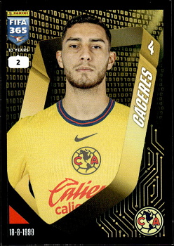 Sebastian Caceres Club America samolepka Panini FIFA 365 2025 #277