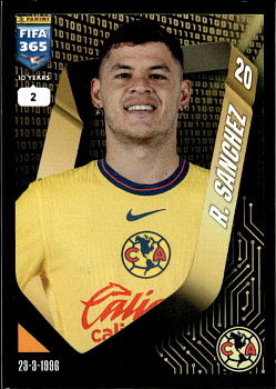 Richard Sanchez Club America samolepka Panini FIFA 365 2025 #288