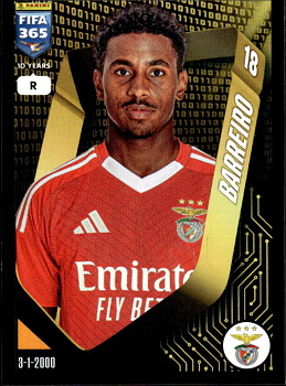 Leandro Barreiro SL Benfica samolepka Panini FIFA 365 2025 #325