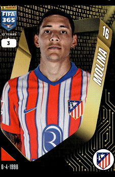 Nahuel Molina Atletico Madrid samolepka Panini FIFA 365 2025 #333