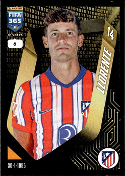 Marcos Llorente Atletico Madrid samolepka Panini FIFA 365 2025 #339