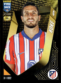 Koke Atletico Madrid samolepka Panini FIFA 365 2025 #341