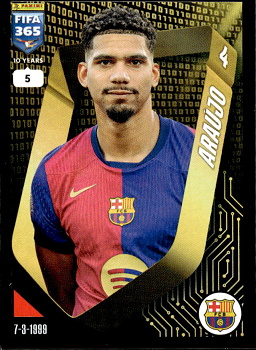 Ronald Araujo FC Barcelona samolepka Panini FIFA 365 2025 #350