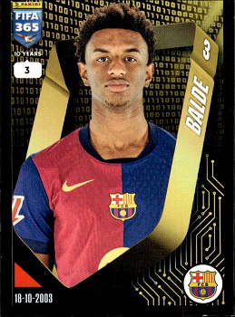 Alejandro Balde FC Barcelona samolepka Panini FIFA 365 2025 #353