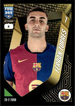 Ferran Torres FC Barcelona samolepka Panini FIFA 365 2025 #363
