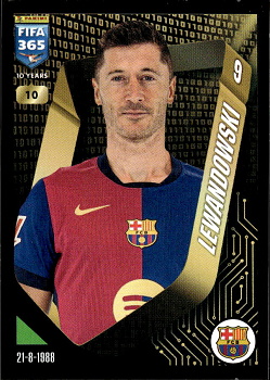 Robert Lewandowski FC Barcelona samolepka Panini FIFA 365 2025 #364