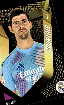 Thibaut Courtois Real Madrid samolepka Panini FIFA 365 2025 #366