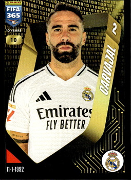 Dani Carvajal Real Madrid samolepka Panini FIFA 365 2025 #371