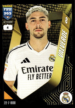Federico Valverde Real Madrid samolepka Panini FIFA 365 2025 #375