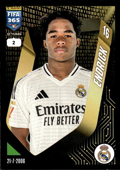 Endrick Real Madrid samolepka Panini FIFA 365 2025 #380