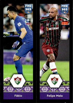 Fabio / Felipe Melo Fluminense samolepka Panini FIFA 365 2025 #399