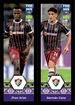 Jhon Arias / German Cano Fluminense samolepka Panini FIFA 365 2025 #404