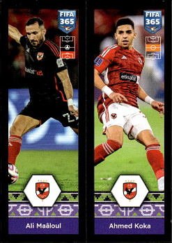 Ali Maaloul / Ahmed Koka Al Ahly samolepka Panini FIFA 365 2025 #407
