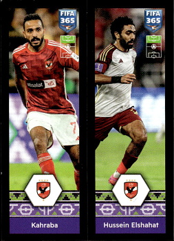 Kahraba / Hussein Elshahat Al Ahly samolepka Panini FIFA 365 2025 #409