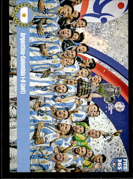 Heroes Conmebol Copa America 2024 Argentina samolepka Panini FIFA 365 2025 Golden Tribute #413