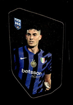 Alessandro Bastoni samolepka Panini FIFA 365 2025 My Golden Team - Titanic D-Fence #BAS