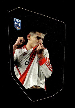 Claudio Echeverri samolepka Panini FIFA 365 2025 My Golden Team - Game Breakers #ECH