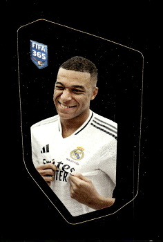 Kylian Mbappe samolepka Panini FIFA 365 2025 My Golden Team - Street Ballers #MBA