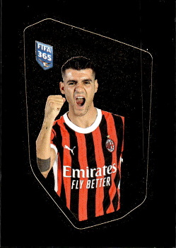 Alvaro Morata samolepka Panini FIFA 365 2025 My Golden Team - Urban Legends #MOR