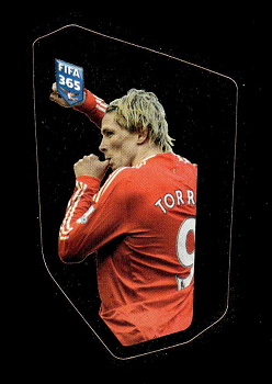 Fernando Torres samolepka Panini FIFA 365 2025 My Golden Team - Titanic D-Fence #TOR