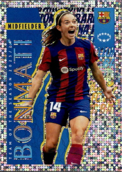 Aitana Bonmati FC Barcelona samolepka Topps UEFA Champions League 2024/25 2023/24 UCL Team of the Season #22
