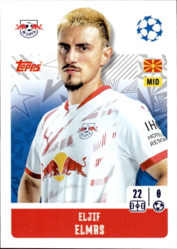 Eljif Elmas RB Leipzig samolepka Topps UEFA Champions League 2024/25 #314