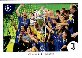Juventus Juventus FC samolepka Topps UEFA Champions League 2024/25 Memories That Stick #394
