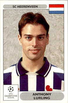 Anthony Lurling SC Heerenveen samolepky Panini UEFA Champions League 2000/01 #149