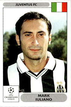 Mark Iuliano Juventus FC samolepky Panini UEFA Champions League 2000/01 #175