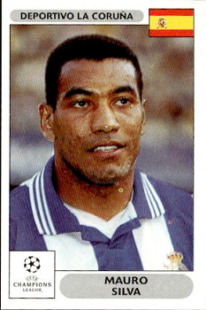 Mauro Silva Deportivo La Coruna samolepky Panini UEFA Champions League 2000/01 #203