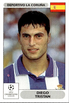 Diego Tristan Deportivo La Coruna samolepky Panini UEFA Champions League 2000/01 #208