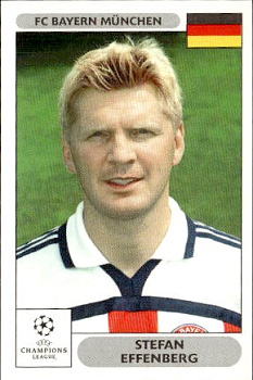 Stefan Effenberg Bayern Munchen samolepky Panini UEFA Champions League 2000/01 #218