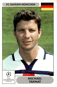 Michael Tarnat Bayern Munchen samolepky Panini UEFA Champions League 2000/01 #222