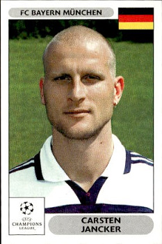 Carsten Jancker Bayern Munchen samolepky Panini UEFA Champions League 2000/01 #224
