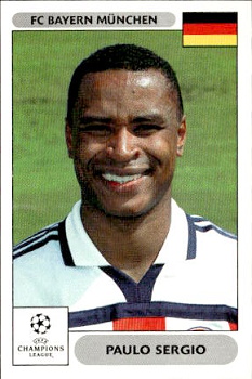 Paulo Sergio Bayern Munchen samolepky Panini UEFA Champions League 2000/01 #227