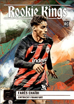 Fares Chaibi Eintracht Frankfurt Panini Donruss Soccer 2023/24 Rookie Kings #RK22