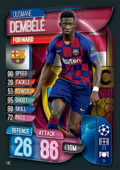 Ousmane Dembele FC Barcelona 2019/20 Topps Match Attax CL UK version #142