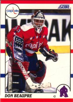 Don Beaupre Washington Capitals Score 1990/91 American #215