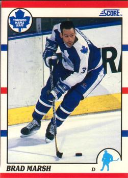 Brad Marsh Toronto Maple Leafs Score 1990/91 American #219