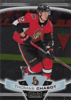 Thomas Chabot Ottawa Senators Upper Deck O-Pee-Chee Platinum 2019/20 #142