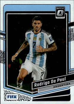 Rodrigo de Paul Argentina Panini Donruss Soccer 2023/24 Optic #7