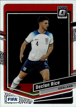 Declan Rice England Panini Donruss Soccer 2023/24 Optic #13