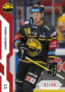 Jindrich Abdul Litvinov Tipsport ELH 2022/23 SportZoo 1. serie Red /49 #224