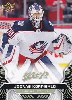 Joonas Korpisalo Columbus Blue Jackets Upper Deck MVP 2020/21 #86