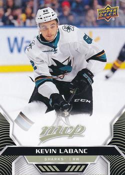 Kevin Labanc San Jose Sharks Upper Deck MVP 2020/21 #187